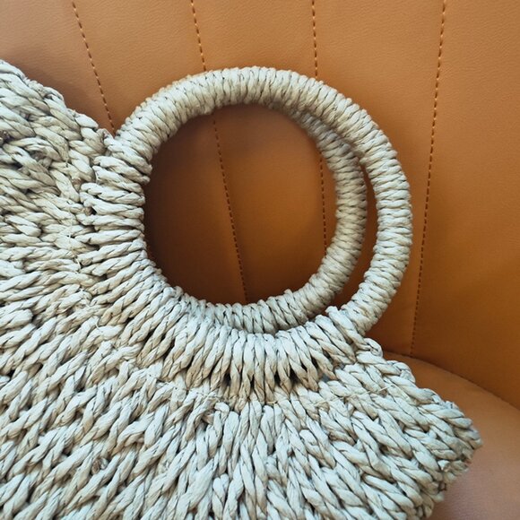 Yves Saint Laurent Woven Handbag - Picture 6 of 6